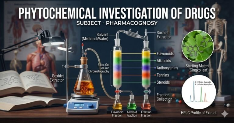 PHYTOCHEMICAL INVESTIGATION OF DRUGS