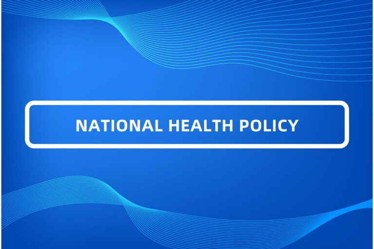NATIONAL HEALTH POLICY