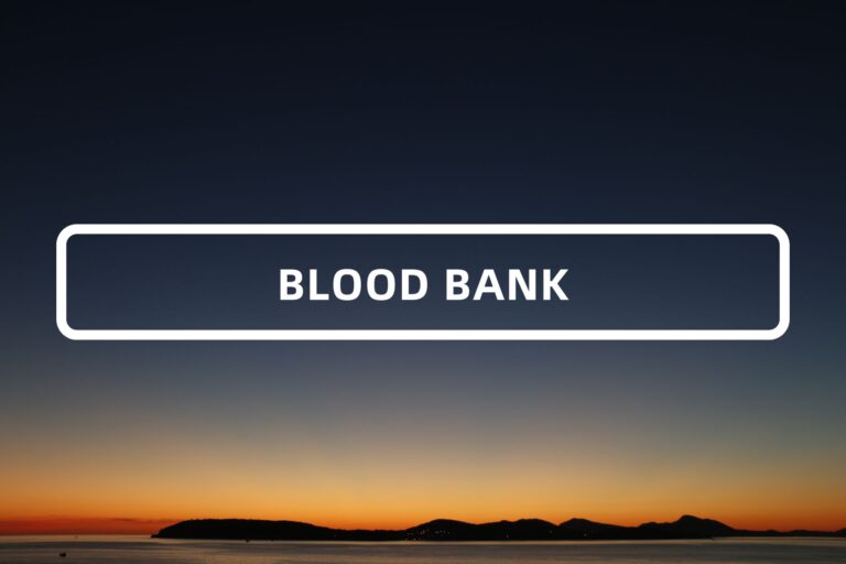 BLOOD BANK